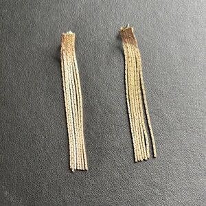 80’s Silver Tassel Earrings